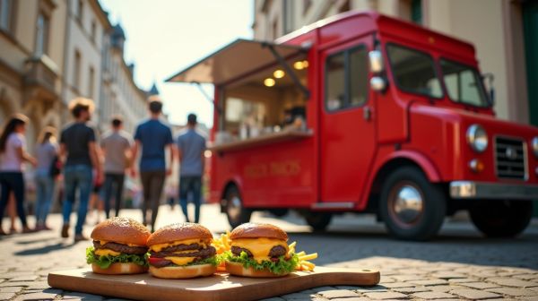 Savourez des burgers gourmands avec notre foodtruck à Ferney-Voltaire